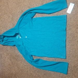 Boys Green Lightweight hoodie